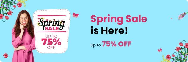 Spring Sale is Live